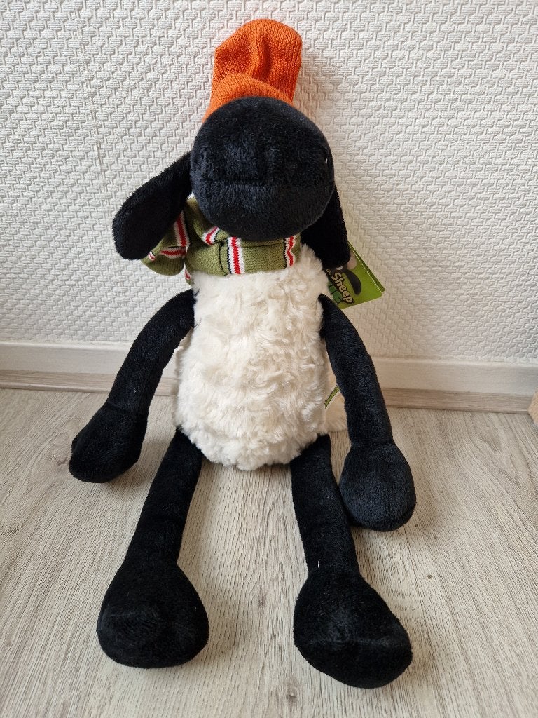 Shaun the Sheep knuffel the Movie muts en sjaal, Kinderen en Baby's, Overige merken, Overige karakters, Overige typen, Nieuw