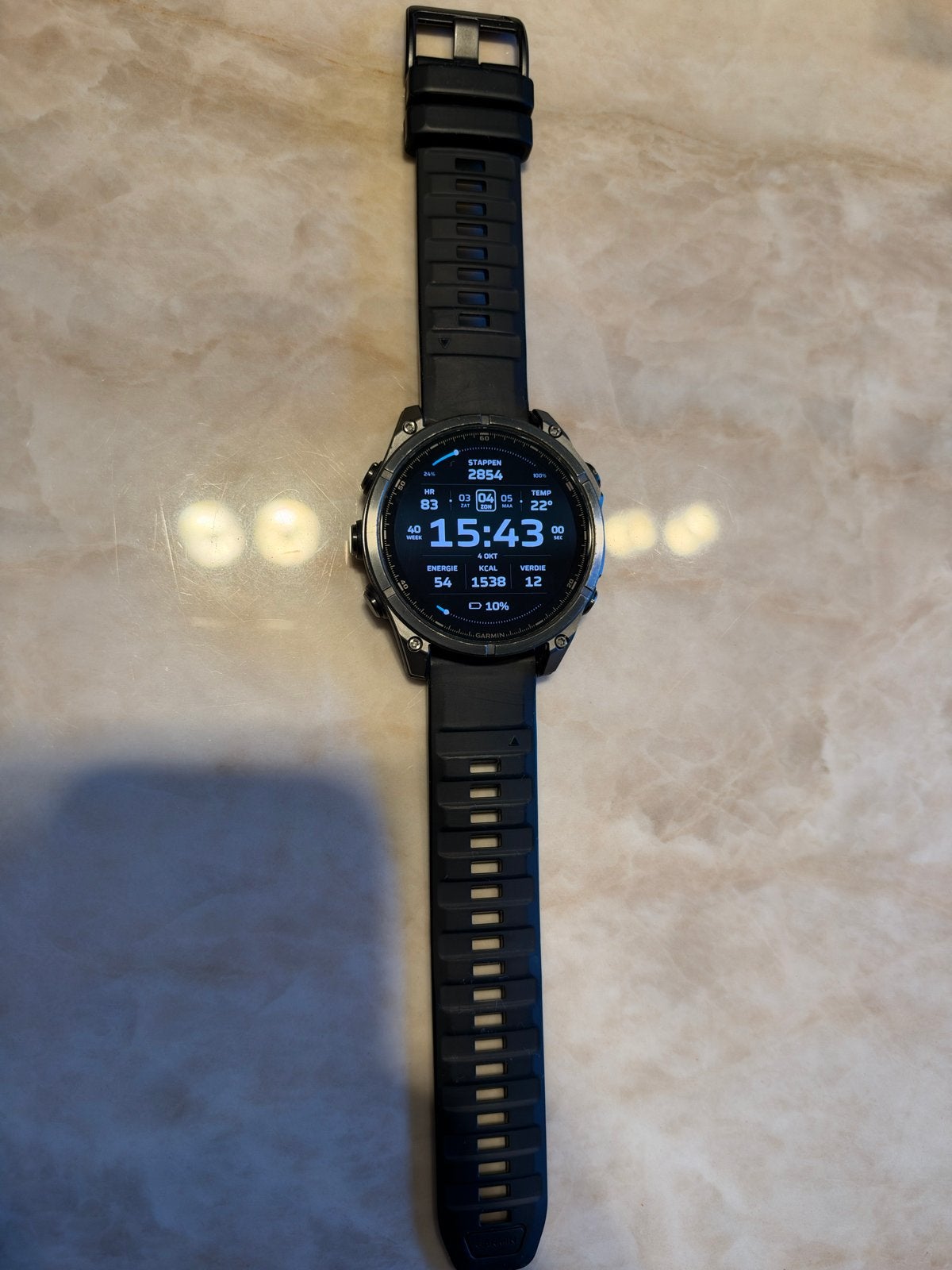 Foto 4 van Garmin Fenix 8 titanium Zwart sapphire