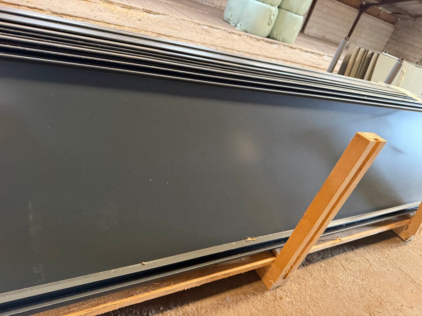 Fels dakplaten - Nieuw en ongebruikt, Zwart, Nieuw, 15 m² of meer, Metaal