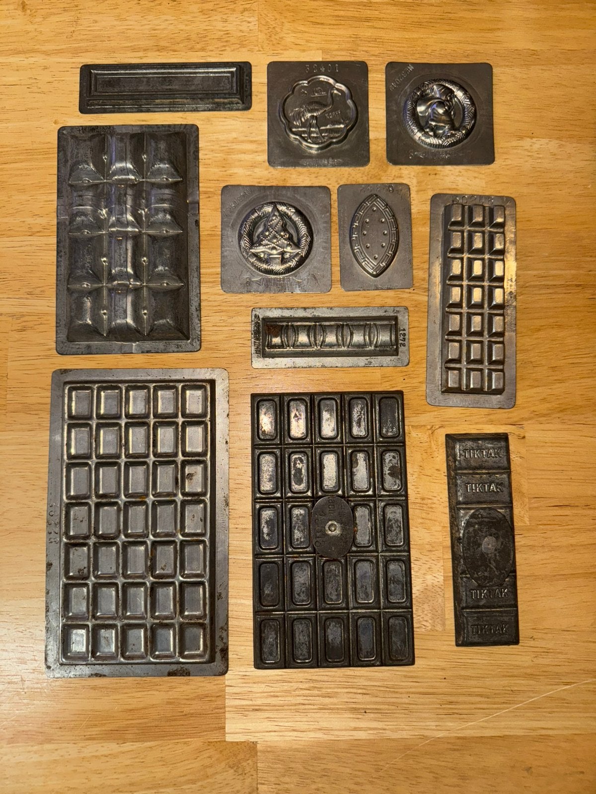 Antieke Anton Reiche chocolade mallen vormen, Verzenden