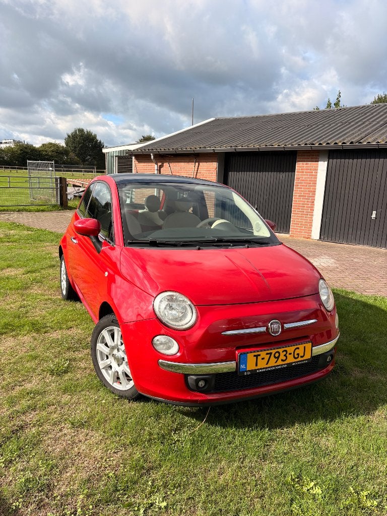 Fiat 500 1.2 C 2011 Rood, Auto's, Voorwielaandrijving, Elektrische ramen, 4 cilinders, 840 kg