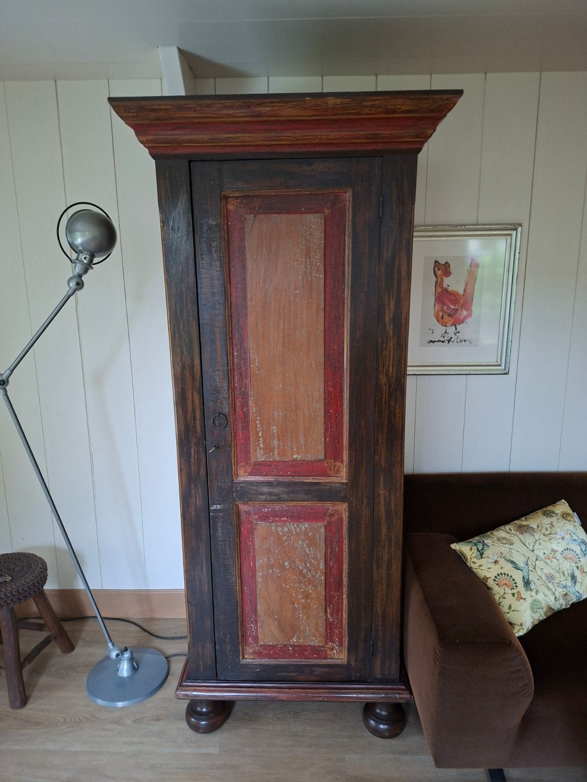 Mooie grote kast met koloniale look, Ophalen