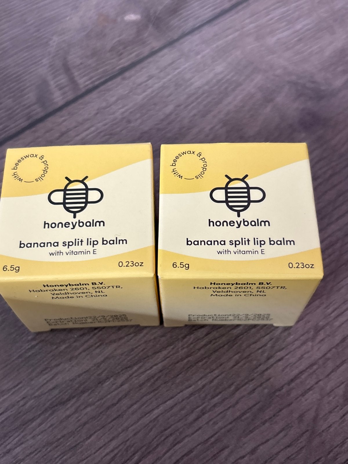 Honey Balm Banana Split Lip Balm - Limited edition, Ophalen of Verzenden, Nieuw, Overige typen