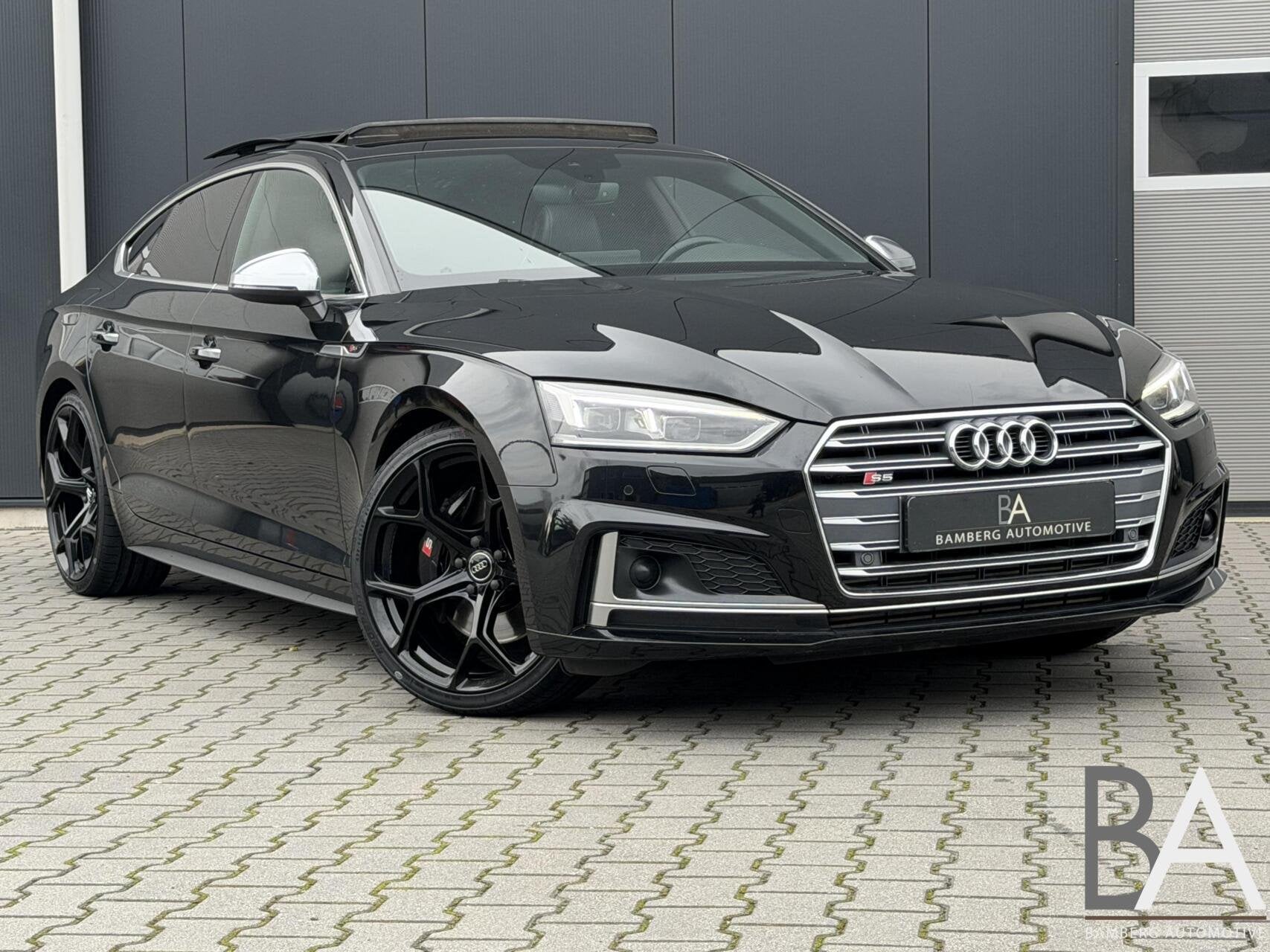 Audi S5 3.0 TFSI Quattro |Pano|RS-zetel|massage|carbon, Auto's, Dealer onderhouden, Gebruikt, 2995 cc, Met garantie (alle)