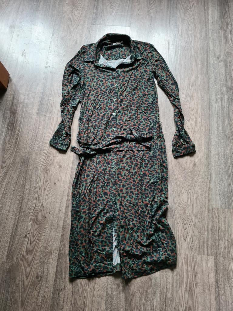 WE Fashion Luipaard Lange Jurk Maat XS, Kleding | Dames, WE Fashion, Ophalen of Verzenden, Maat 34 (XS) of kleiner, Gedragen
