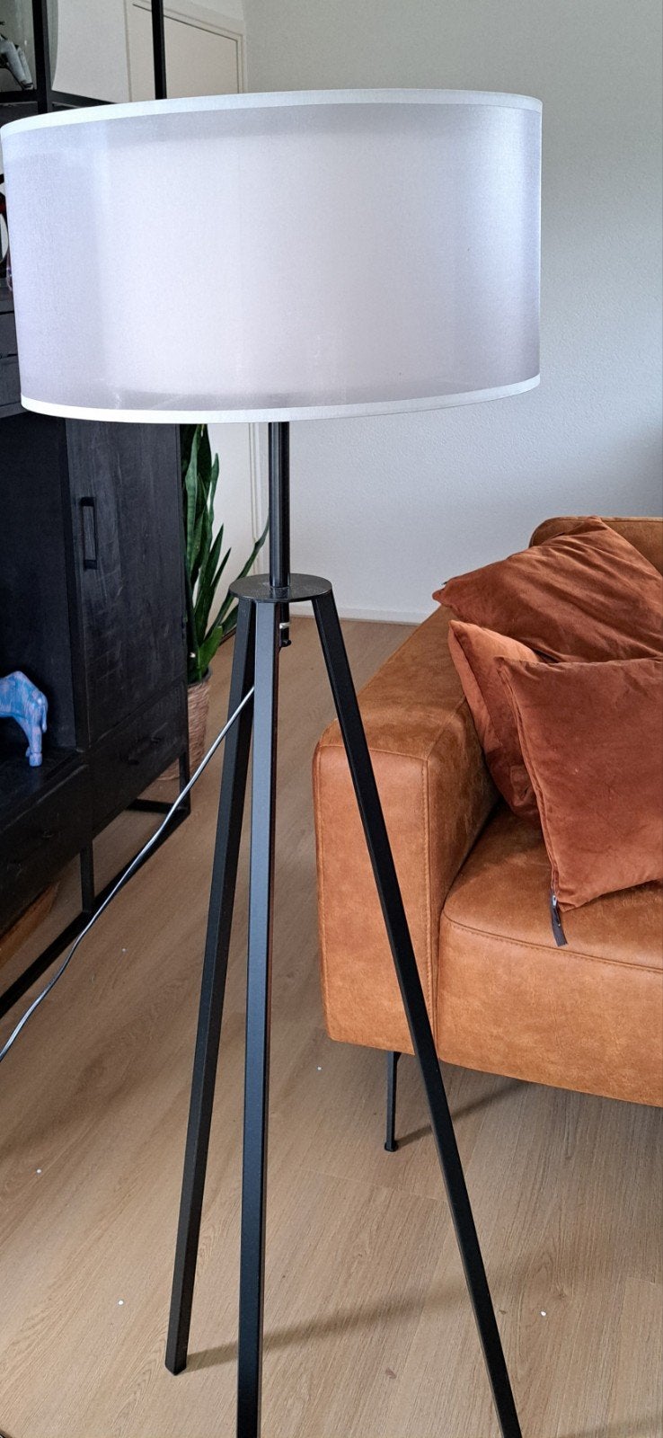 Vloerlamp., Ophalen, Kunststof, 150 tot 200 cm