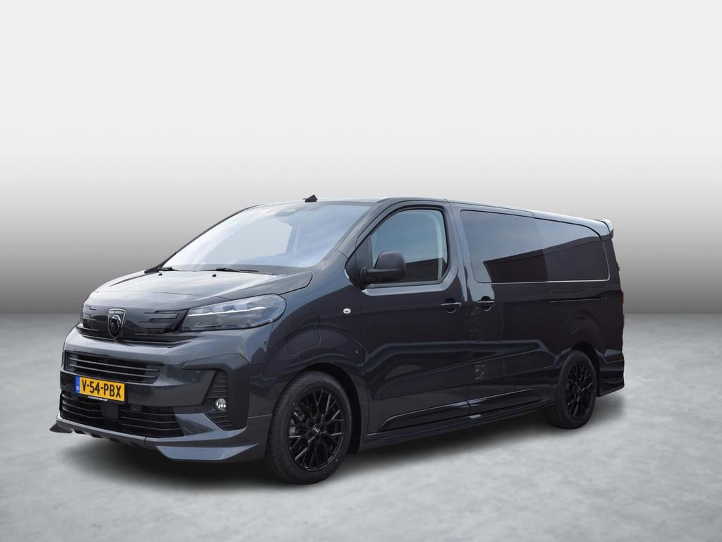 Peugeot e-Expert Dubbele Cabine 75kWh | STX Sport | Lederen, Automaat, 136 pk, Leder, Lichtsensor