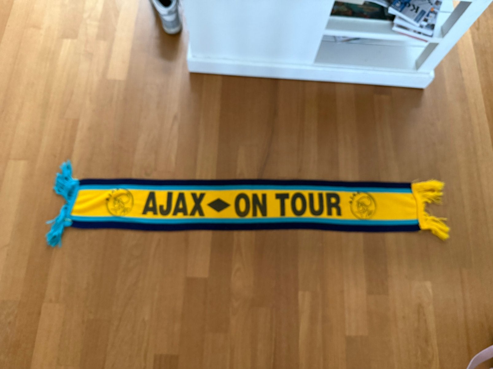 Ajax sjaal, Ophalen of Verzenden, Zo goed als nieuw, Ajax, Vaantje of Sjaal