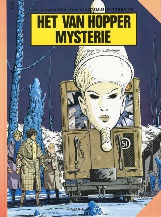 De avonturen van Nikodemus Wittebrink. Het v Hopper mysterie, Eén stripboek, Ophalen of Verzenden, Gelezen