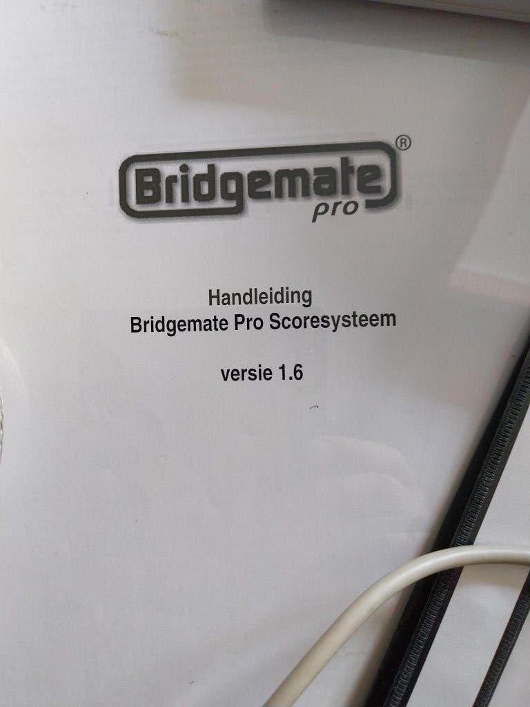 Bridgemates Pro, Ophalen, Minder dan 500 stukjes, Gebruikt, Overige typen