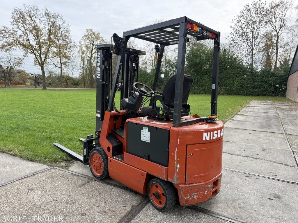 Nissan 2500KG elektrisch triplex 4.3M Sideshift top accu, Info@vanbeurdenheftrucks.nl, Heftruck, Ophalen of Verzenden, Kievitsham 48 Hoenzadriel