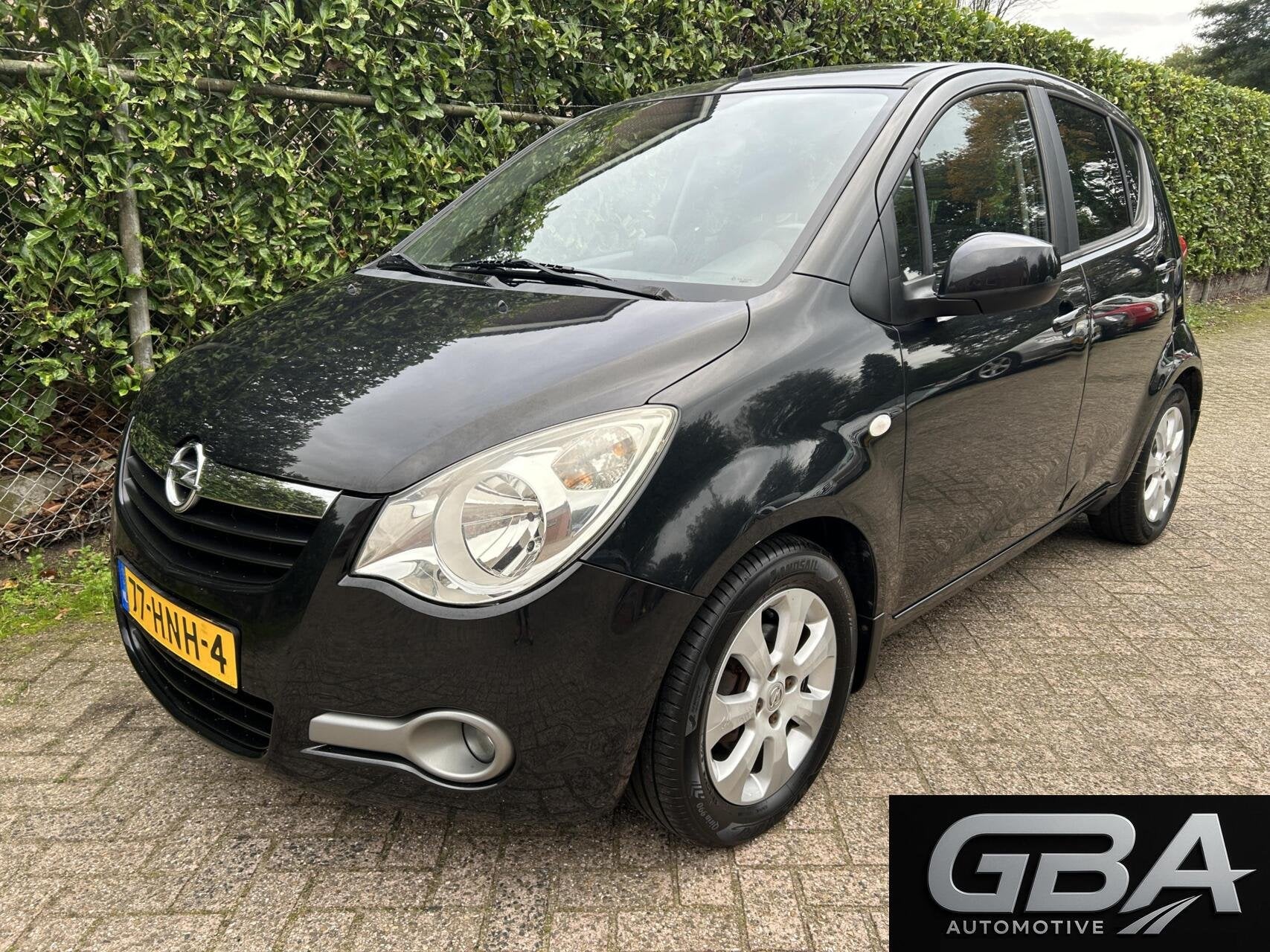 Opel Agila 1.2 Edition Nieuwe Koppeling + APK! Koude Airco, Dealer onderhouden, 4 cilinders, 965 kg, Zwart