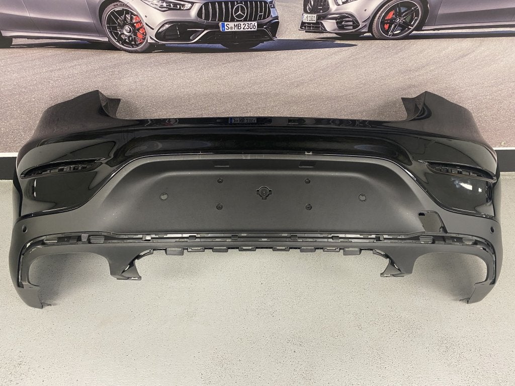 Achterbumper GLC Coupe W253 AMG Zwart, Niet ingevuld, Gebruikt, Mercedes-Benz, Niet ingevuld