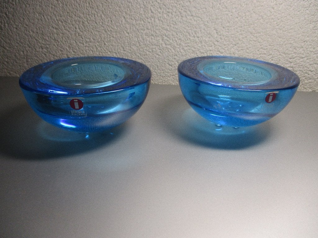 Iittala Ballo 2 x waxinelichthouder, Ophalen of Verzenden