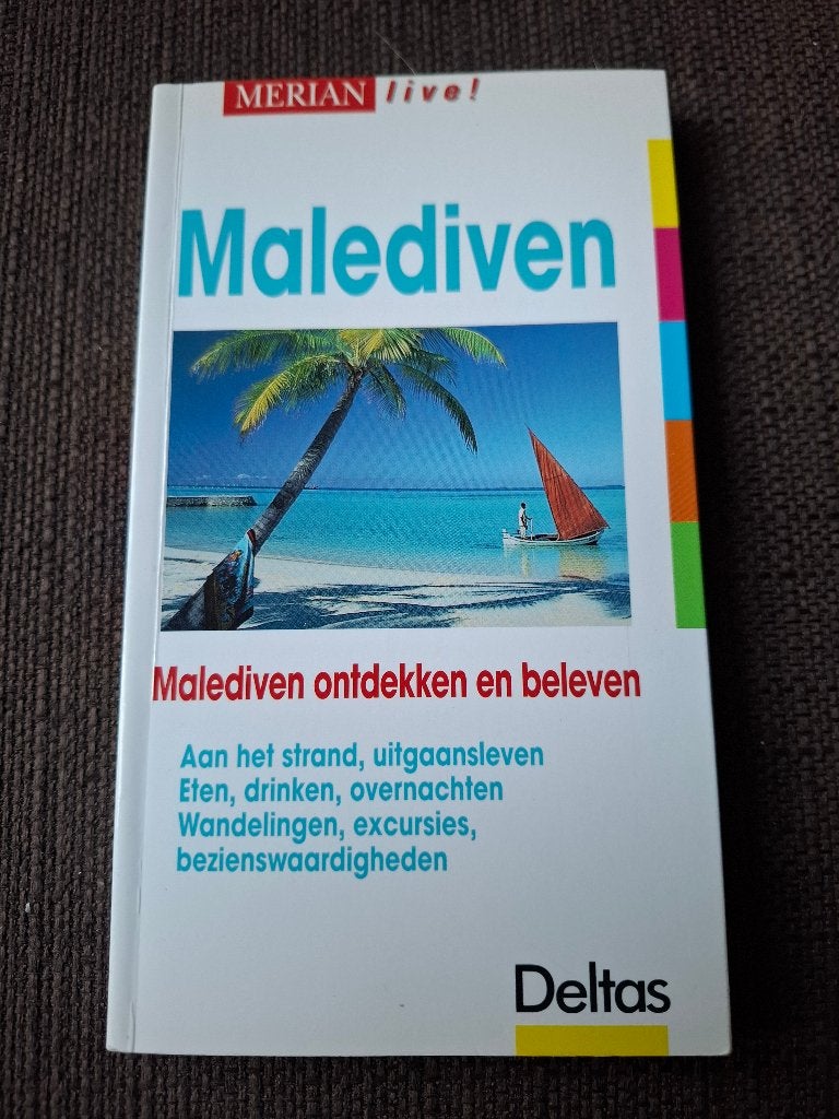 Merian Live! Malediven - Ontdekken en Beleven, Ophalen of Verzenden, Reisgids of -boek, Azië, Gelezen