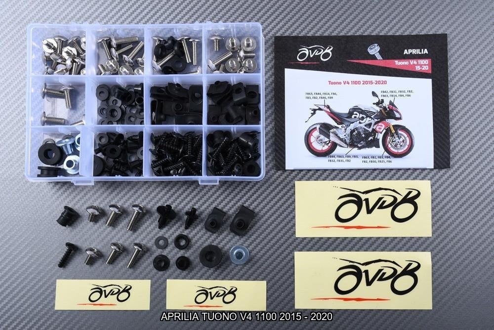 Kuip bouten set voor APRILIA TUONO V4 1100 2015 2020, Motoren, Verzenden, Nieuw