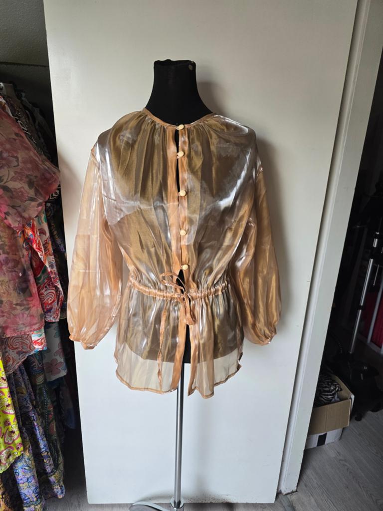 Dames blouse, Ophalen of Verzenden, Zo goed als nieuw, Maat 38/40 (M), Overige kleuren