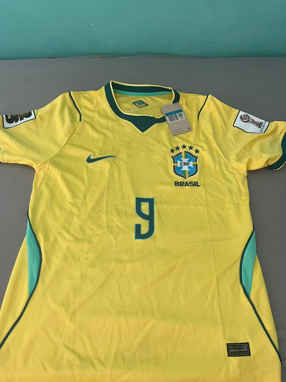 Brazil jersey, Maat M, Ophalen, Nieuw, Shirt