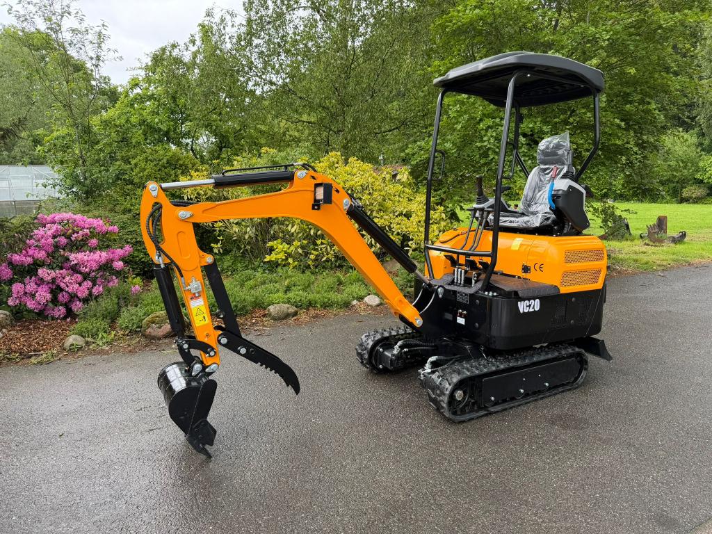 Vicsec VC20 minigraafmachine, minikraan, graafmachine NIEUW!, Ophalen, Graafmachine