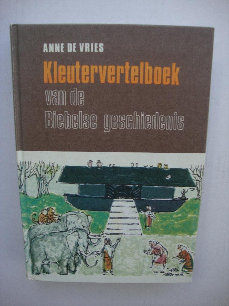 "Kleutervertelboek van  Biebelse geschiedenis,in het drents, Ophalen of Verzenden, Zo goed als nieuw, Anne de Vries