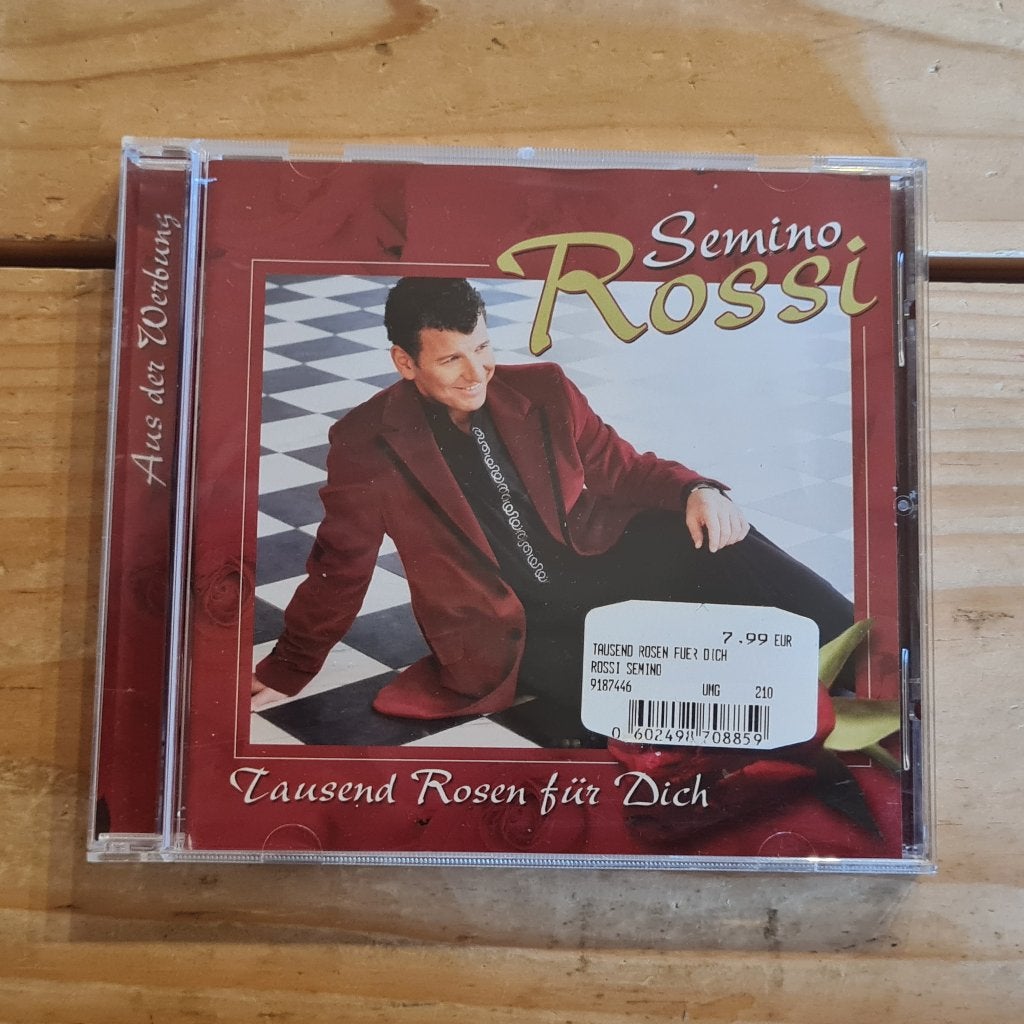 CD Semino Rossi – Tausend Rosen Für Dich, Cd's en Dvd's, Cd's | Pop, Nieuw in verpakking, Pop, Album, Inclusief doosje, Ophalen of Verzenden