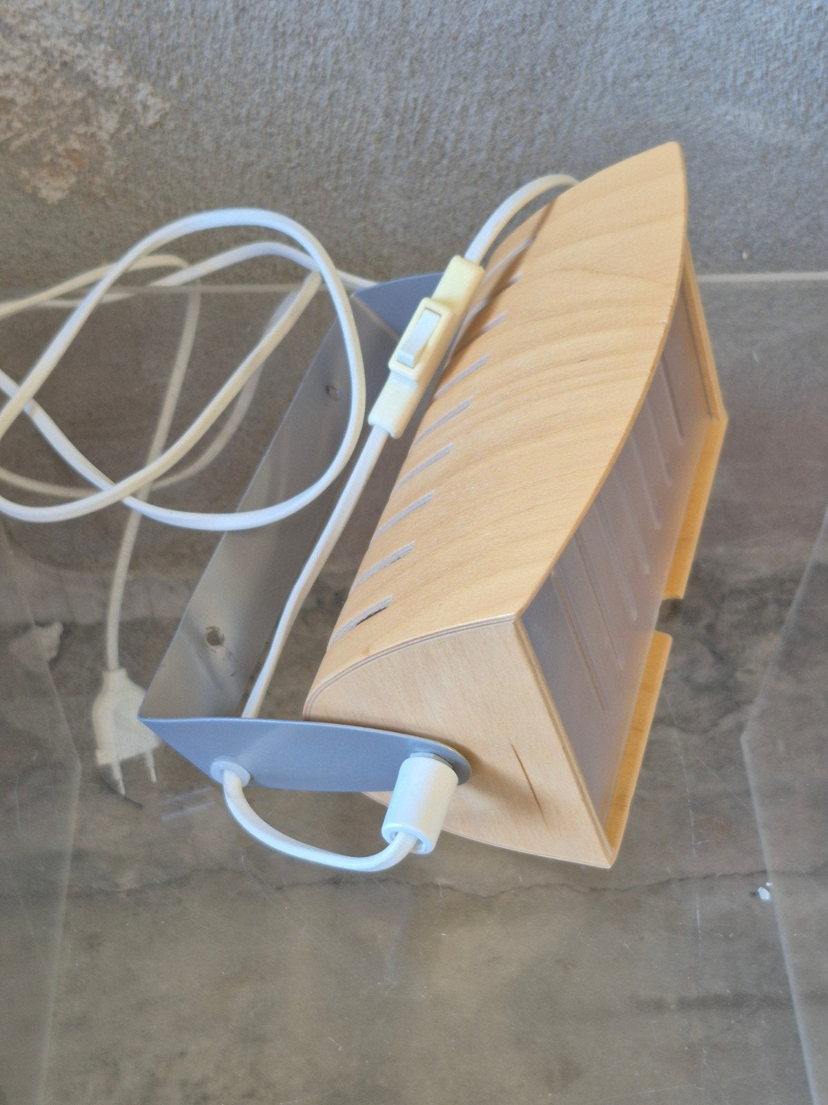 vintagr ikea strimma wandlamp  hout, Ophalen of Verzenden, Zo goed als nieuw, Hout, IKEA