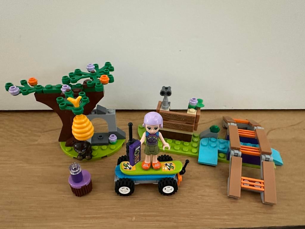 Lego Friends Mia’s avontuur in het bos compleet - 41363, Ophalen of Verzenden, Zo goed als nieuw