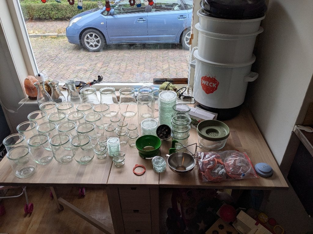 Weck Inmaakketel - Volautomatische Weckpan met toebehoren, Ophalen, Gietijzer, Overige typen, Zo goed als nieuw