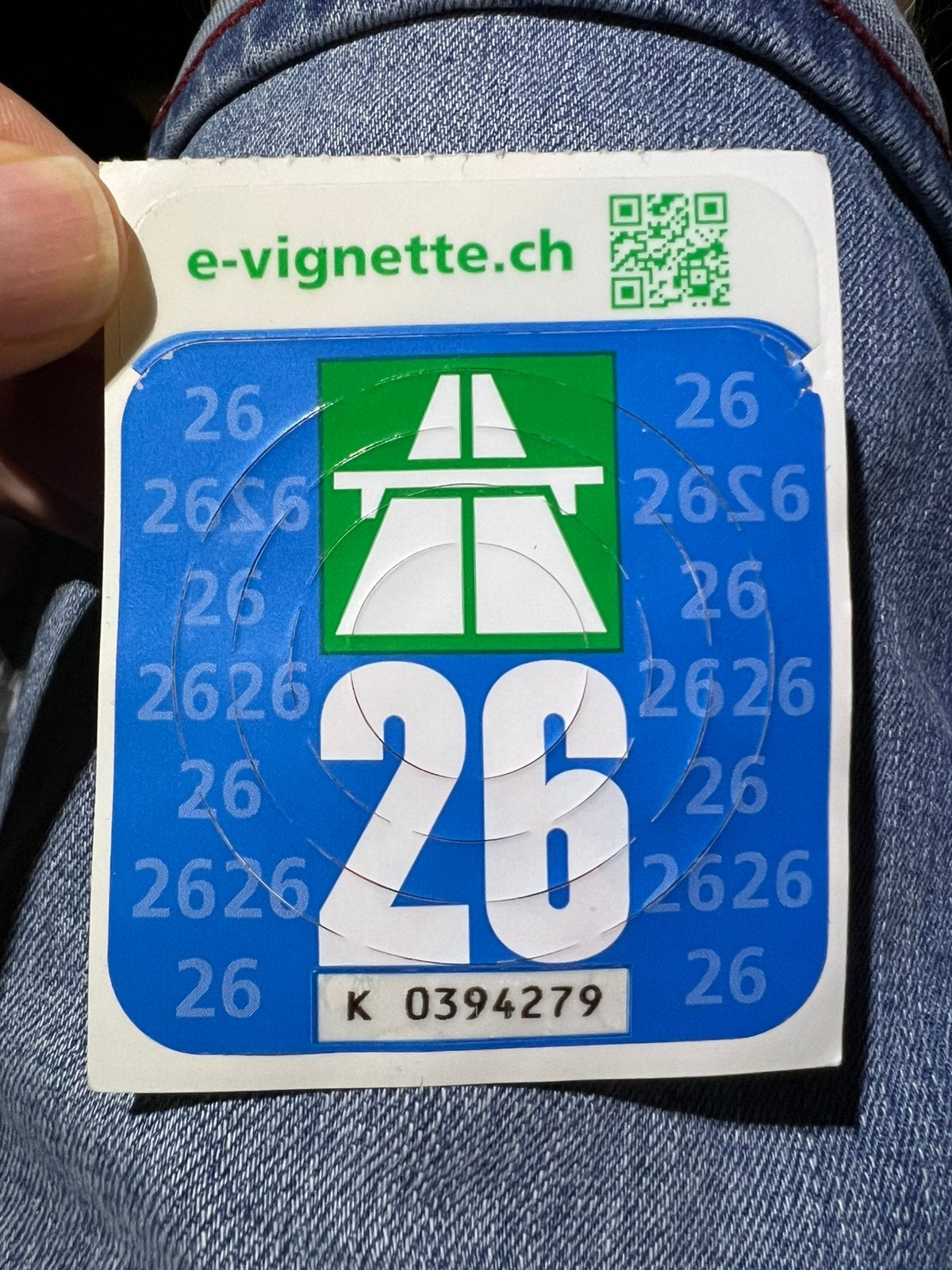 Zwitserland vignet met bon, Tickets en Kaartjes, Drie personen of meer