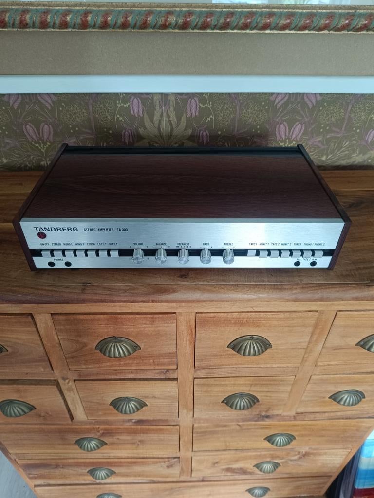 Tandberg Stereo Amplifier TA 300 - Vintage Hifi, Gebruikt, Ophalen, Overige merken, Minder dan 60 watt