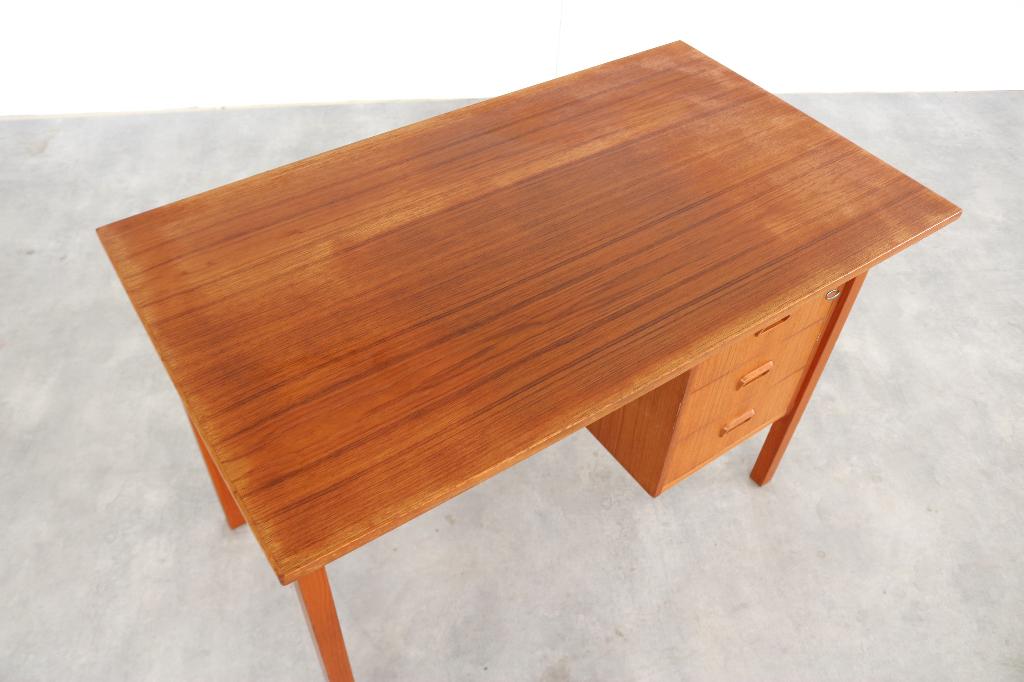 vintage bureau | jaren 60 | teak | Zweeds, Gebruikt, Ophalen of Verzenden, ., .