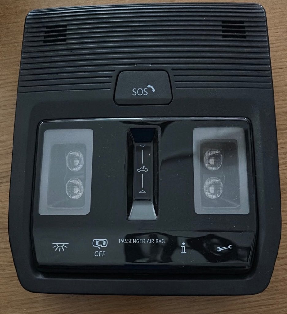 Volkswagen Golf 8 Panorama dak schakelaar, Auto-onderdelen, Ophalen of Verzenden, Nieuw, Volkswagen