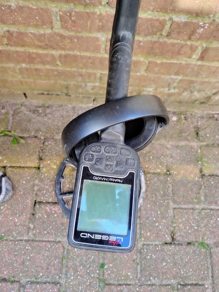 Nokta Makro Legend Metaaldetector, Ophalen of Verzenden, Gebruikt, Overige merken, Instelbare gevoeligheid
