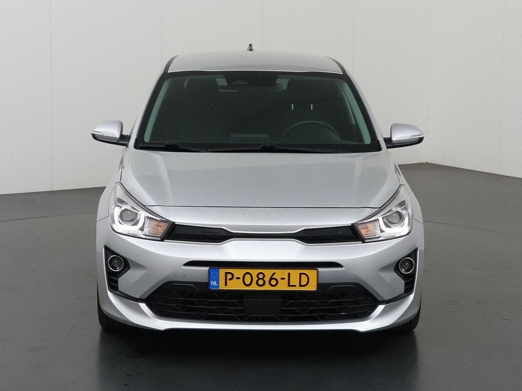 Kia Rio 1.0 T-GDi MHEV DynamicPlusLine | Navigatie | Parkeer, Auto's, Kia, Automatische klimaatregeling, Gebruikt, Euro 6, 49 €/maand