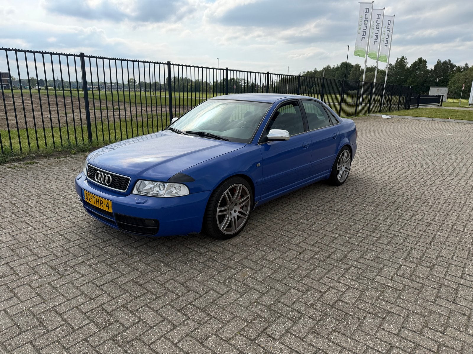 Audi S4 B5 2000 Blauw, Zwart, Blauw, Leder, Bedrijf