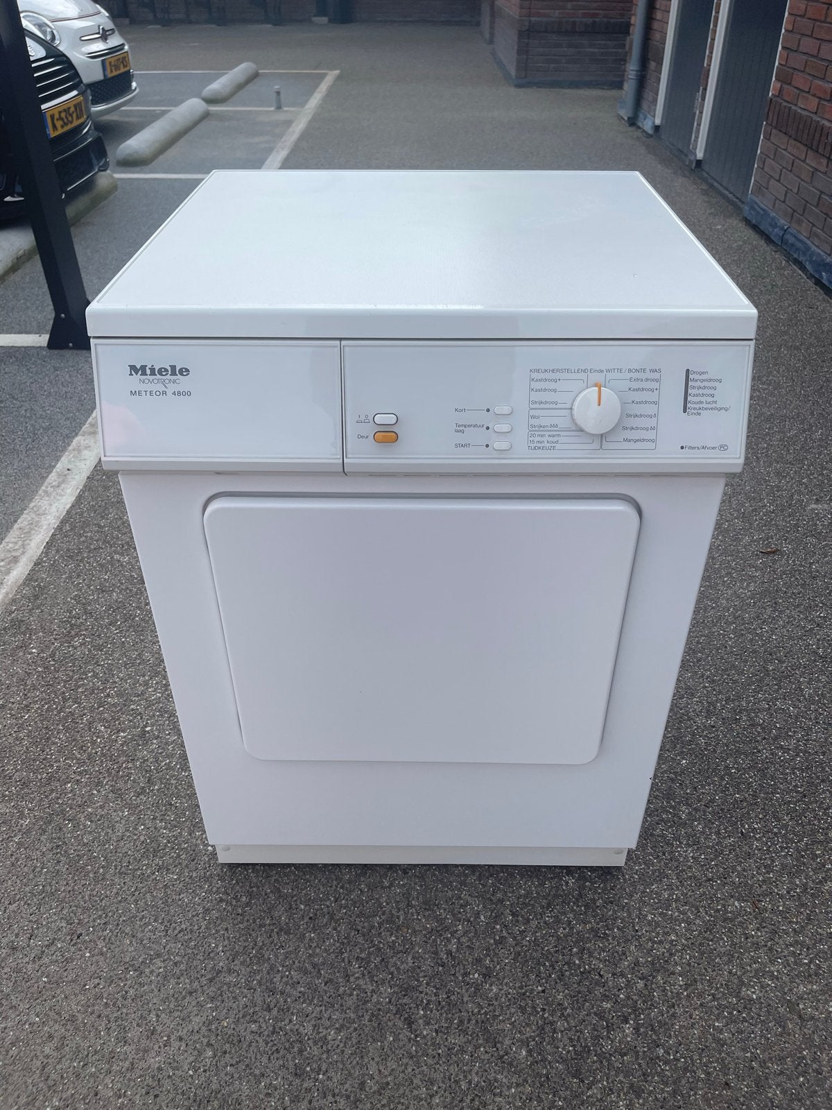 Miele Novotronic Meteor 4800 luchtafvoer wasdroger, Ophalen, Gebruikt, Luchtafvoer