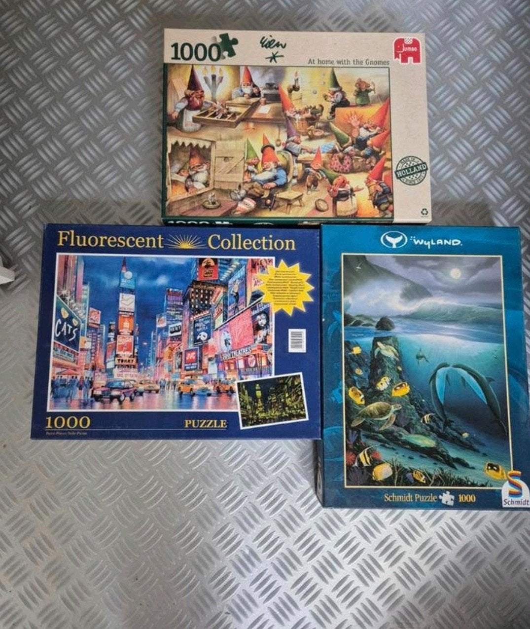 Diverse Puzzels - 3 stuks, Hobby en Vrije tijd, Denksport en Puzzels, Ophalen of Verzenden, 500 t/m 1500 stukjes, Zo goed als nieuw
