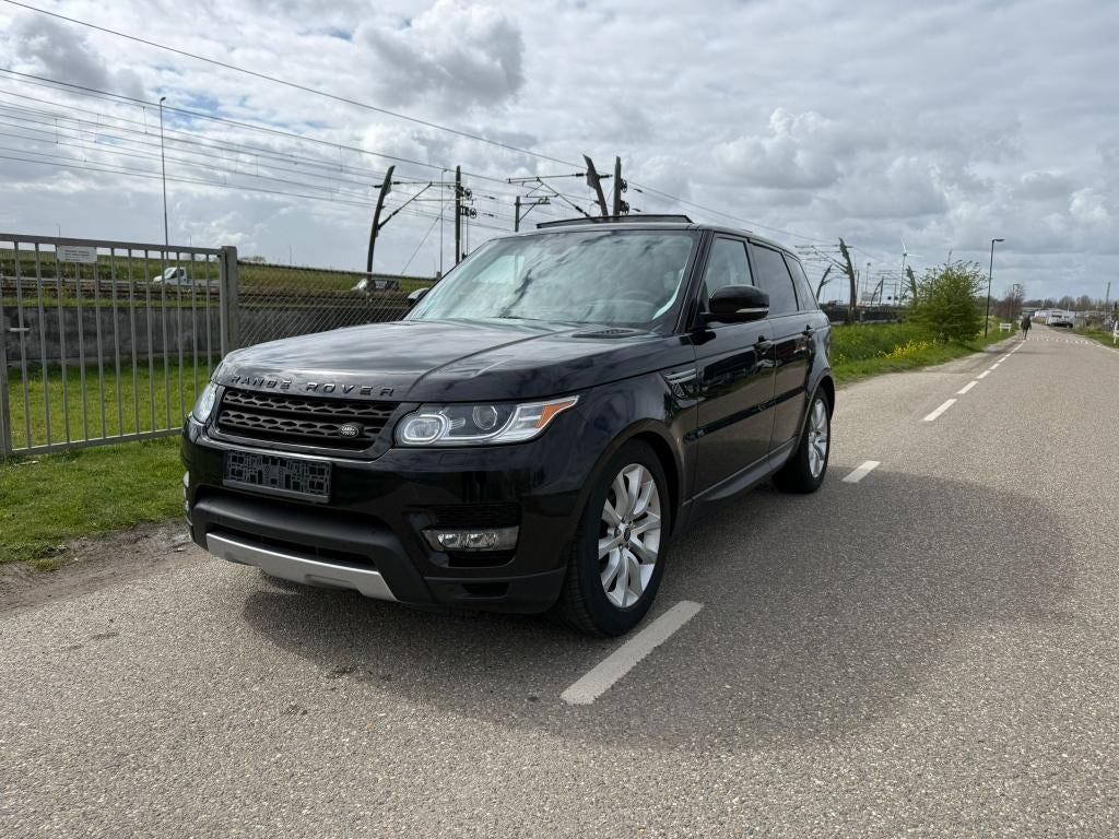 Land Rover Sport Duitse papieren, Auto's, Automaat, Euro 5, Zwart, Leder