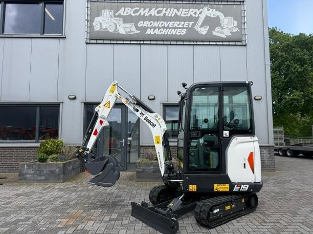 Bobcat E19 bj2019 1600uur ! SLP/SRT Minigraver Minikraan 2T, Ophalen of Verzenden, Graafmachine