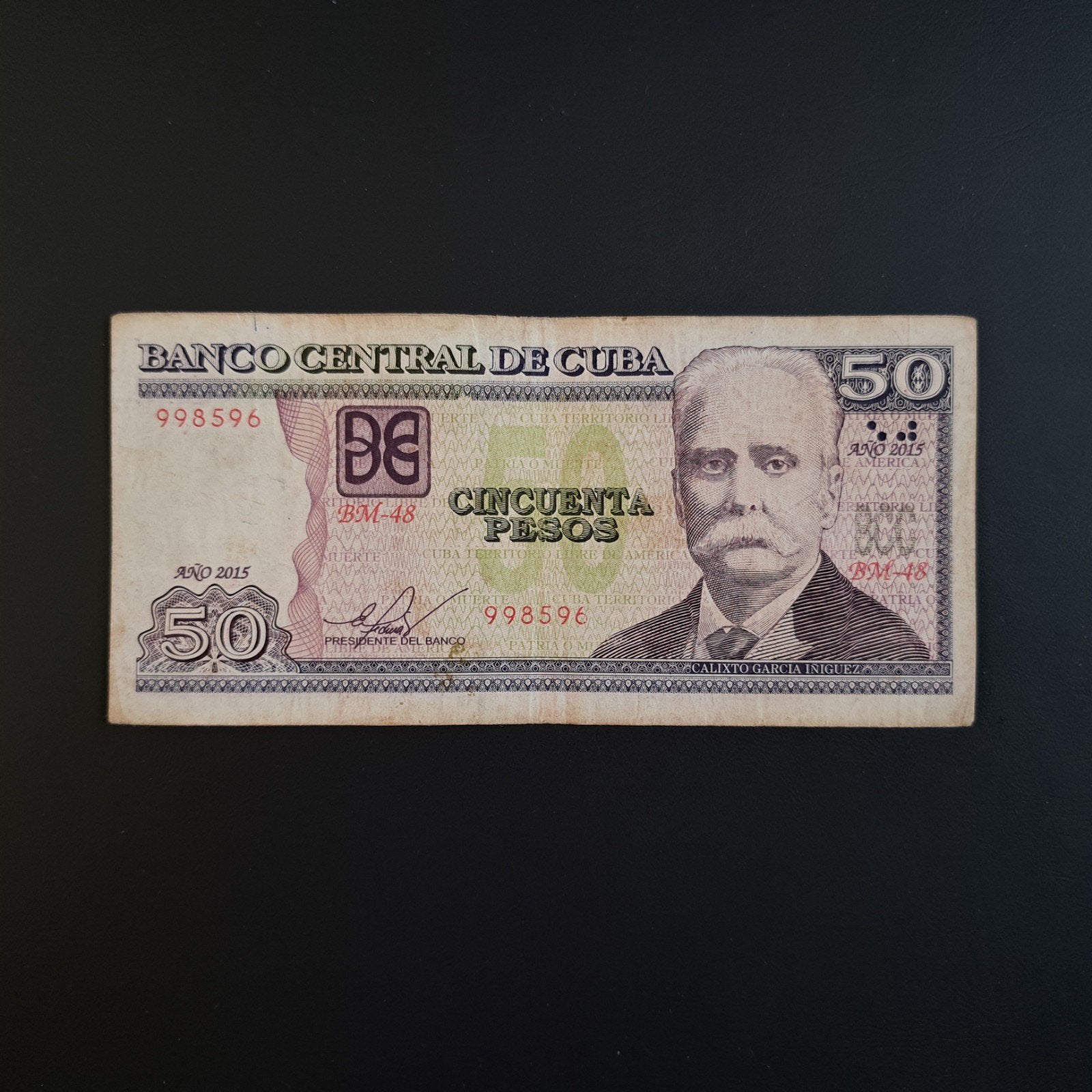 50 peso Cuba #035, Verzenden, Noord-Amerika, Los biljet
