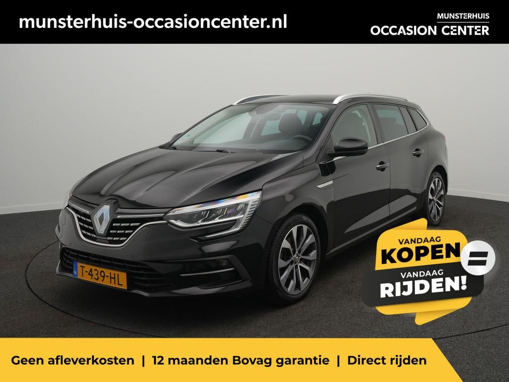 Renault Mégane Estate TCe 140 Techno - RIJKLAARPRIJS - All, Voorwielaandrijving, 12 maanden, Gebruikt, Leder en Stof