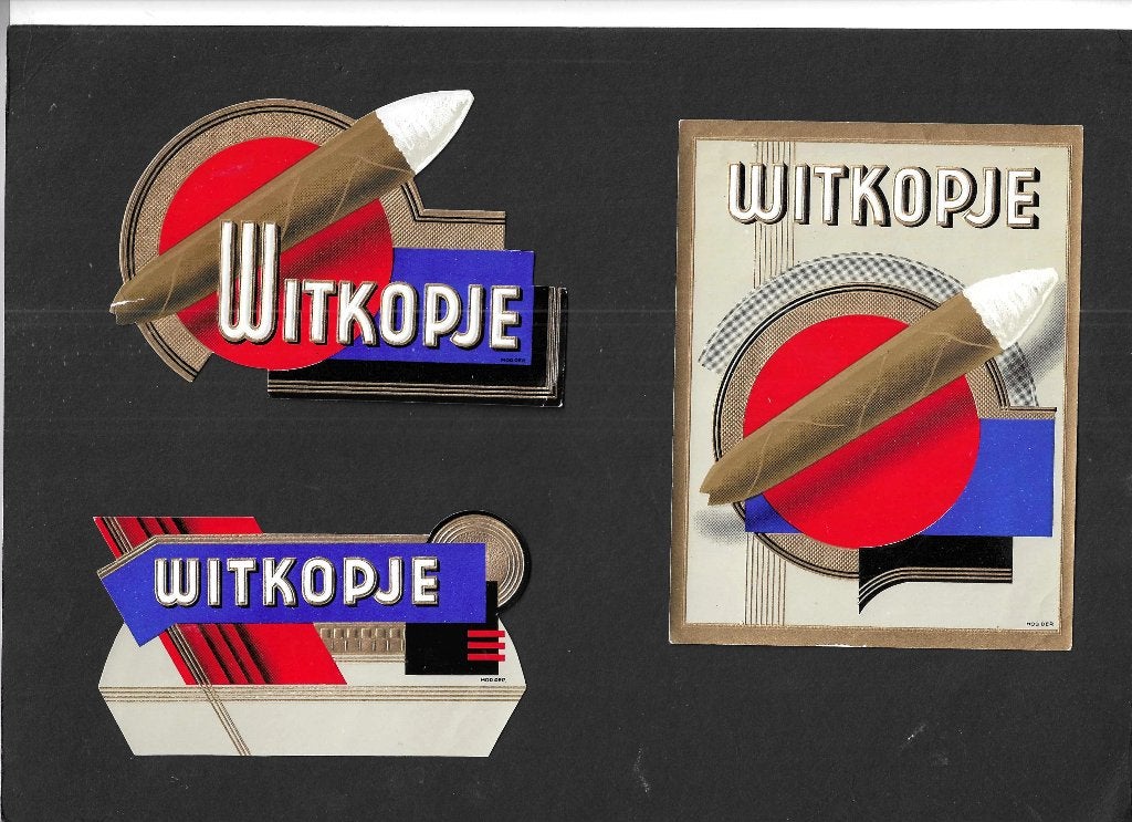 Etiket scan V5128, Ophalen, Gebruikt, Sigarenbandjes