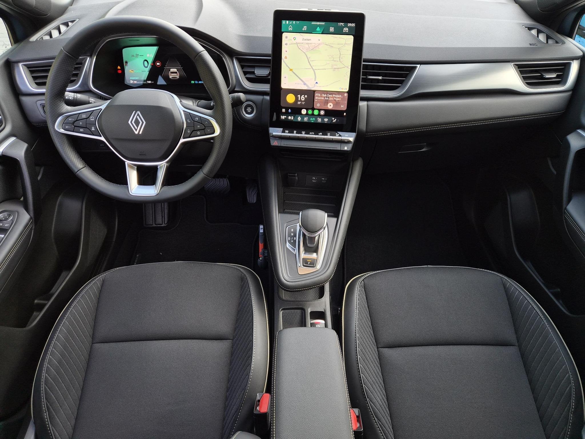 Renault Symbioz 1.6 E-Tech full hybrid 145 iconic / Panorama, Auto's, Renault, Automatische klimaatregeling, Gebruikt, Blauw, Bedrijf