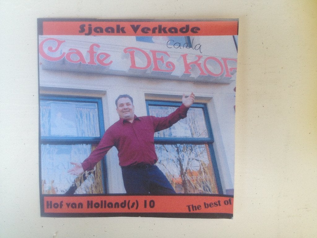 SJAAK VERKADE cd hof van holland deel 10, Cd's en Dvd's, Ophalen of Verzenden, Gebruikt, Levenslied of Smartlap, Overige typen