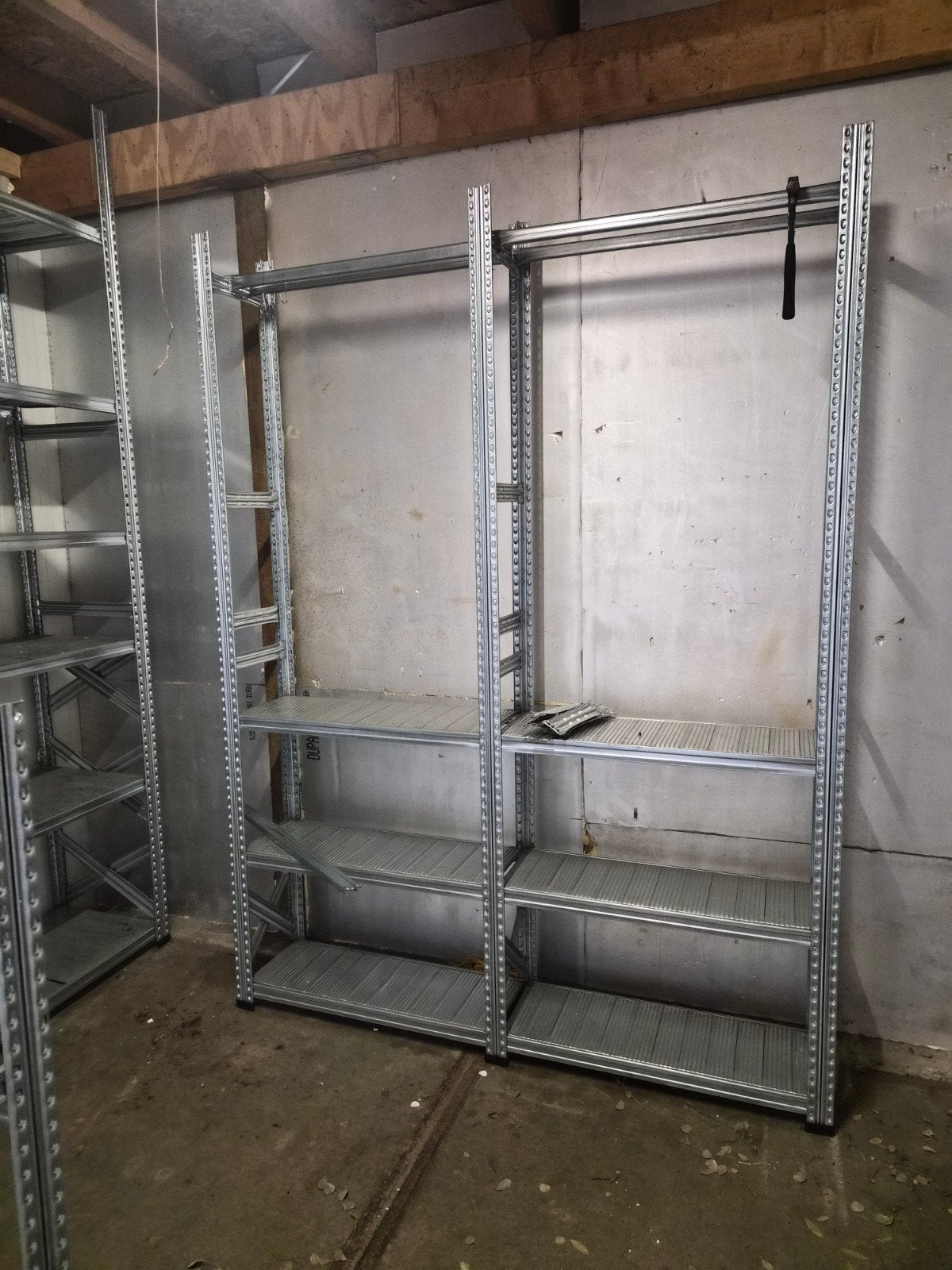 Stevige metalen stellingkasten voor opslag metal system s1, Ophalen, Gebruikt