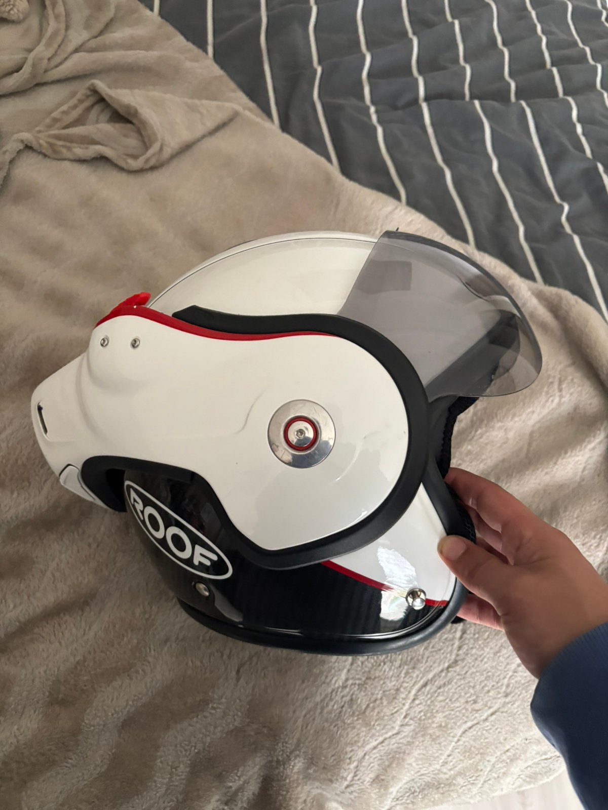 Roof boxer carbon ro9.  Maat s, Ophalen of Verzenden, Zo goed als nieuw