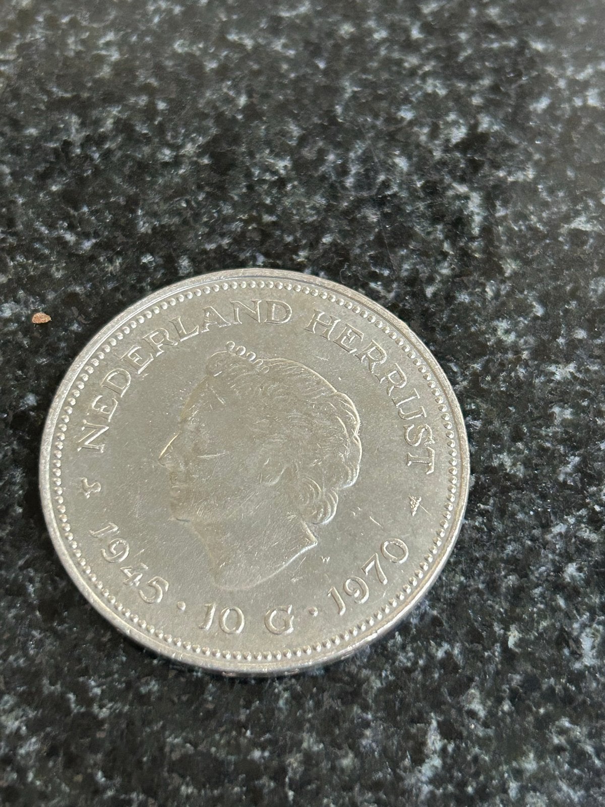 Zilveren 10 Gulden Munt Koningin Juliana 1970, Postzegels en Munten, Munten | Nederland, Koningin Juliana, Zilver, Ophalen of Verzenden
