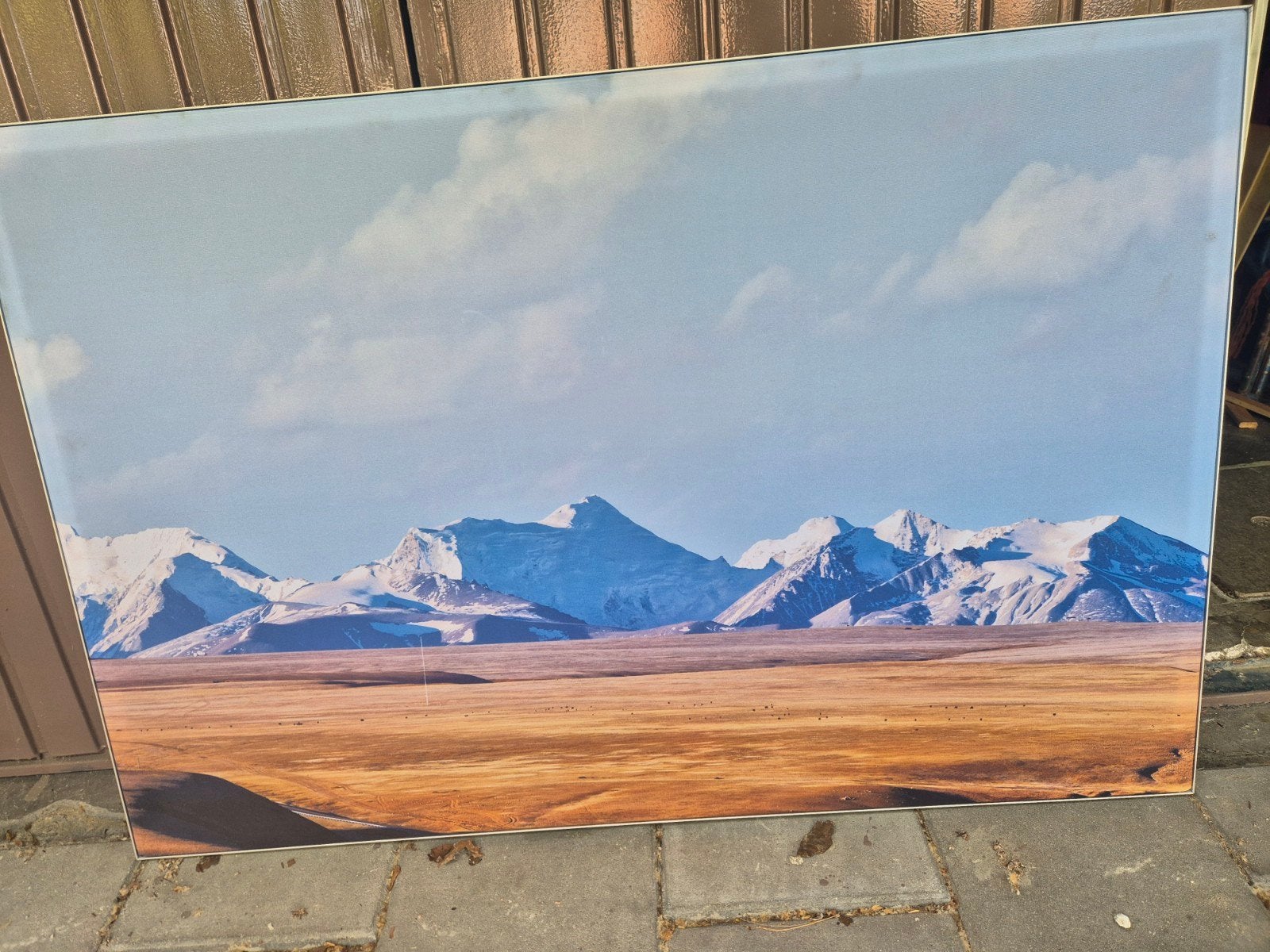 Akoestisch schilderij Akoesta 120x80 cm - Bergenlandschap, Ophalen
