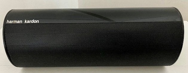 Harman Kardon Center Speaker - Zwart, Gebruikt, Inclusief kabels, Ophalen of Verzenden, 60 tot 120 watt