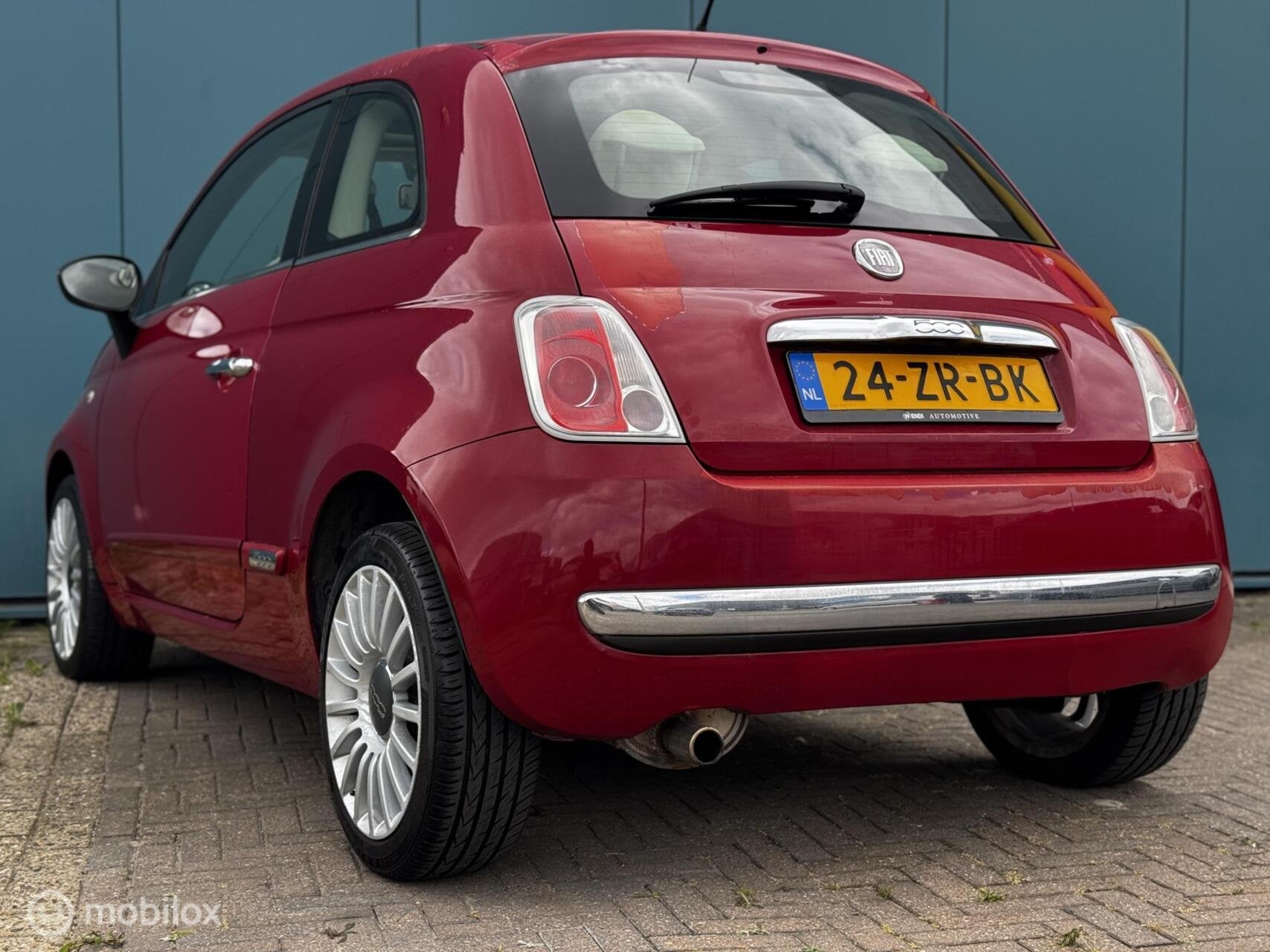 Fiat 500 1.2 Lounge Airco Panoramadak APK 22-06-2027, Auto's, Fiat, Gebruikt, 1242 cc, 4 cilinders, 840 kg